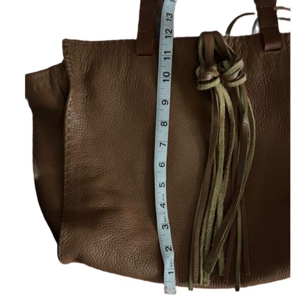 Carla Mancini Carmel camel brown tassel bag - Picture 13 of 15